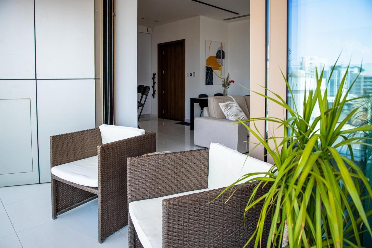 Ferienwohnung Phaedrus Living: 360 Tower Luxury Flat Nikosia Exterior foto